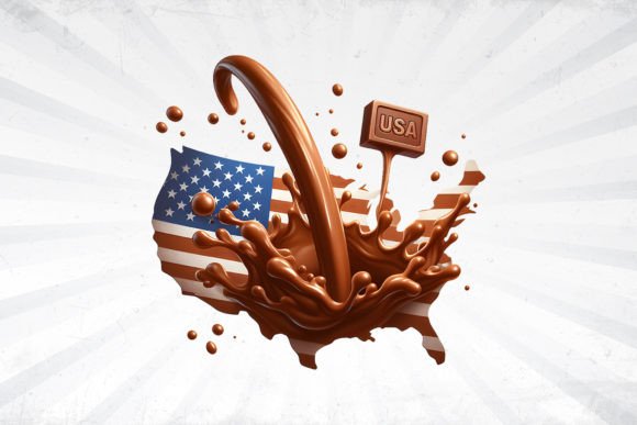 Chocolate Splash Isolated on Transparent: Design Guide