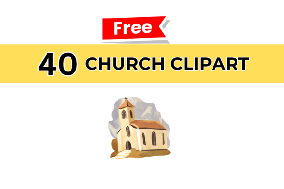 Church Cliparts: Visual Style and Practical Uses