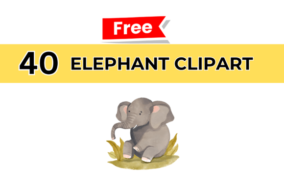 Elephant Cliparts: Visual Storytelling for Modern Creative and Business Needs