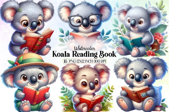 Evaluating Cute Koala Reading Book Sublimation for Creative Projects