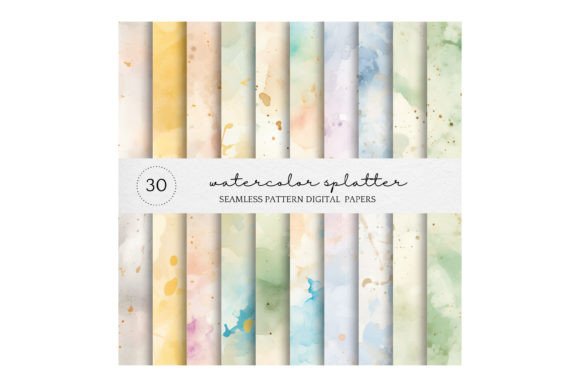 Evaluating Watercolor Splatter Seamless Patterns for Professional Design Workflows
