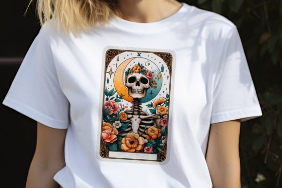 Floral Skeleton Tarot Card Clipart: A Creative Guide