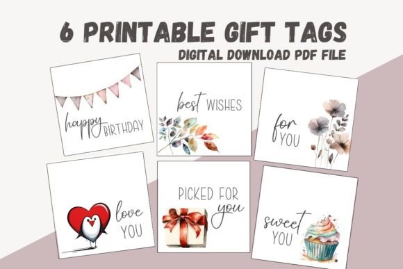 Printable Birthday Gift Tags and Favor Tag Solutions for Every Celebration