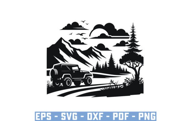 Reviving Classic Adventure: The Complete Guide to Vintage Offroad Car Silhouette SVG Files