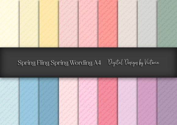 Spring Fling Spring Wording A4 Paper: A Practical Guide to Seasonal Print Design
